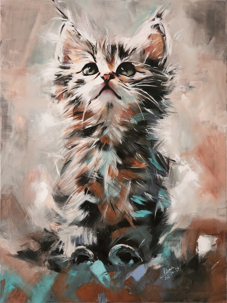 ArteDiAlina.com painting: Age of innocence ..